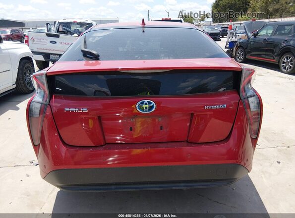 JTDKARFU7H3539634 2017 TOYOTA PRIUS Red 