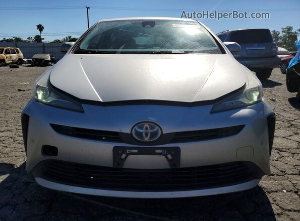 JTDKARFU7K3099843 2019 TOYOTA PRIUS Silver Vista frontal