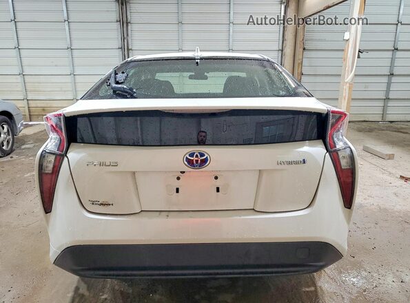 JTDKARFU8G3513848 2016 TOYOTA PRIUS White Вид ззаду