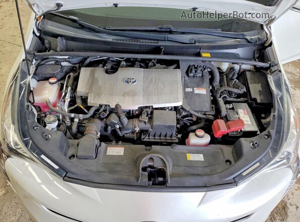 JTDKARFU8G3513848 2016 TOYOTA PRIUS White Вид підкапотного простору