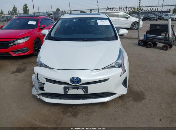 JTDKARFUXG3001993 2016 TOYOTA PRIUS White Вид щитка приладів