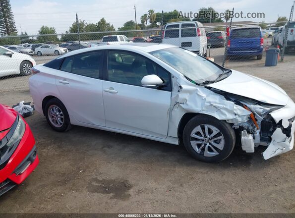 JTDKARFUXG3001993 2016 TOYOTA PRIUS White Вид задньої частини салону