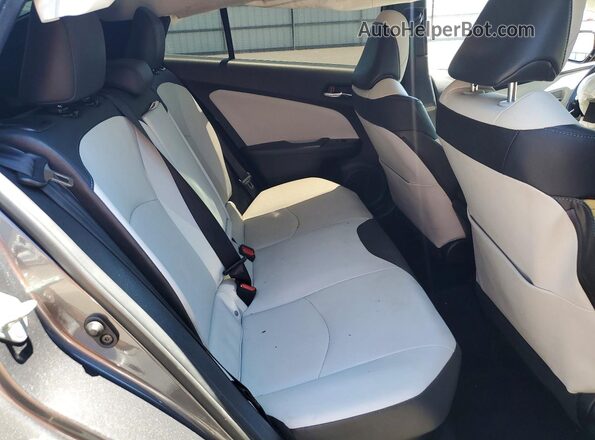 JTDKARFUXG3009964 2016 TOYOTA PRIUS Угольный Вид задних сидений