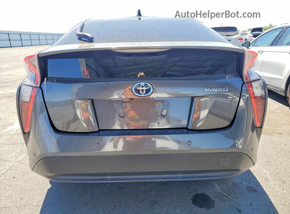 JTDKARFUXG3009964 2016 TOYOTA PRIUS Угольный Вид сзади