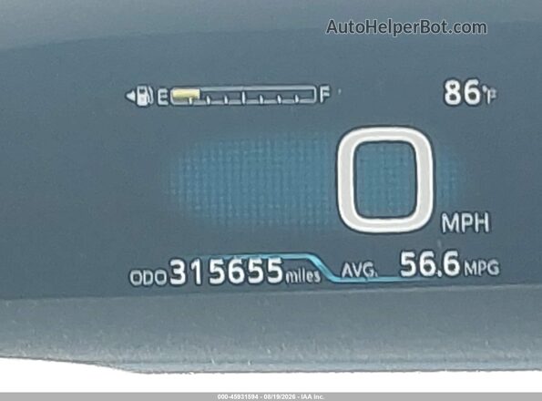 JTDKARFUXG3502186 2016 TOYOTA PRIUS Teal 