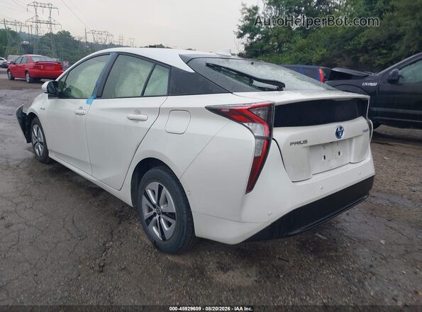 JTDKARFUXH3044019 2017 TOYOTA PRIUS White Tył lewy