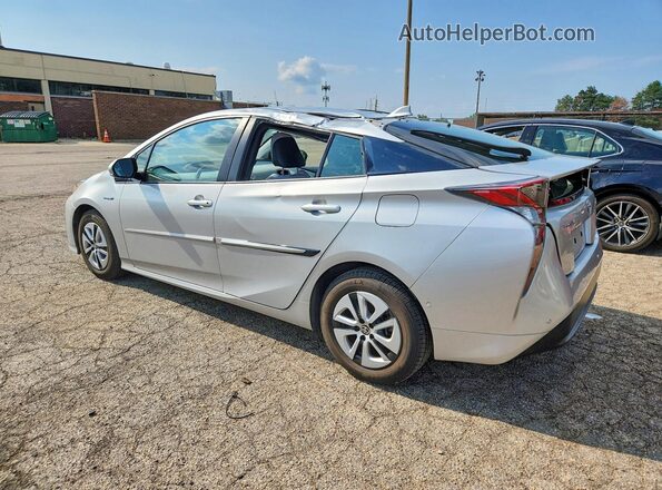 JTDKARFUXH3044053 2017 TOYOTA PRIUS Silver Tył lewy