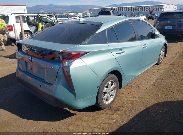 JTDKARFUXH3050922 2017 TOYOTA PRIUS Pewter Задняя правая четверть