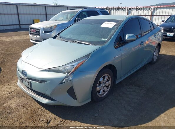 JTDKARFUXH3050922 2017 TOYOTA PRIUS Pewter Передняя левая четверть