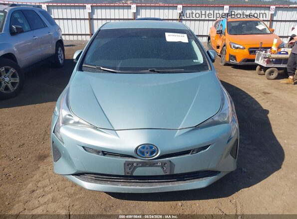 JTDKARFUXH3050922 2017 TOYOTA PRIUS Pewter Вид щитка приборов