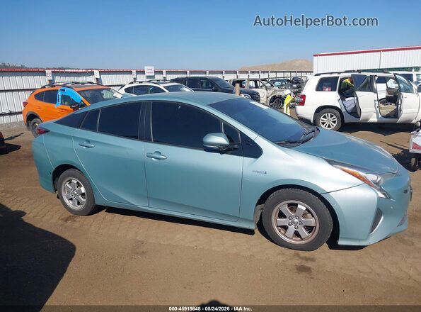 JTDKARFUXH3050922 2017 TOYOTA PRIUS Pewter Вид задней части салона