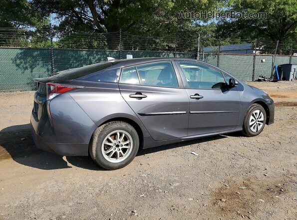 JTDKARFUXH3535903 2017 TOYOTA PRIUS Gray უკანა მარჯვენა