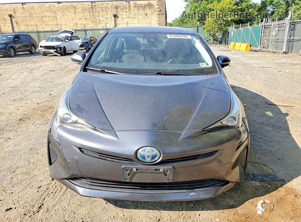 JTDKARFUXH3535903 2017 TOYOTA PRIUS Gray წინა ხედი