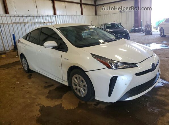 JTDKARFUXK3085239 2019 TOYOTA PRIUS White Front right