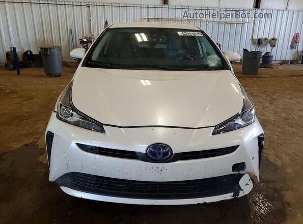 JTDKARFUXK3085239 2019 TOYOTA PRIUS White Front view