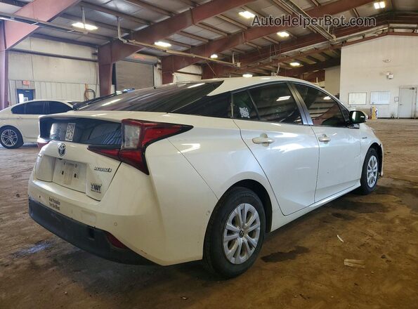JTDKARFUXK3085239 2019 TOYOTA PRIUS White Rear right