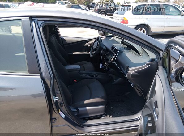 JTDKARFUXL3112943 2020 TOYOTA PRIUS Gray Front interior view