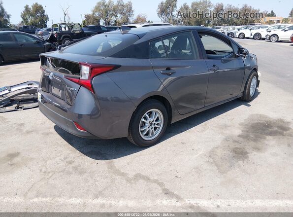 JTDKARFUXL3112943 2020 TOYOTA PRIUS Gray Rear right