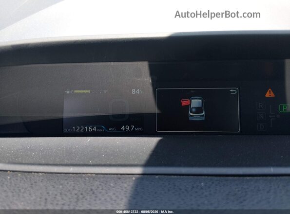 JTDKARFUXL3112943 2020 TOYOTA PRIUS Gray Rear seats view