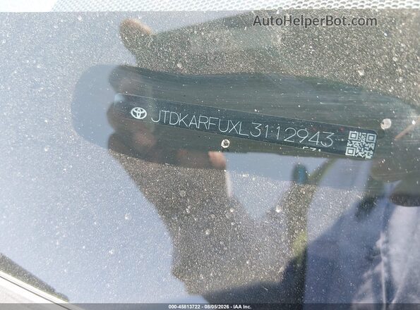 JTDKARFUXL3112943 2020 TOYOTA PRIUS Gray Engine compartment view