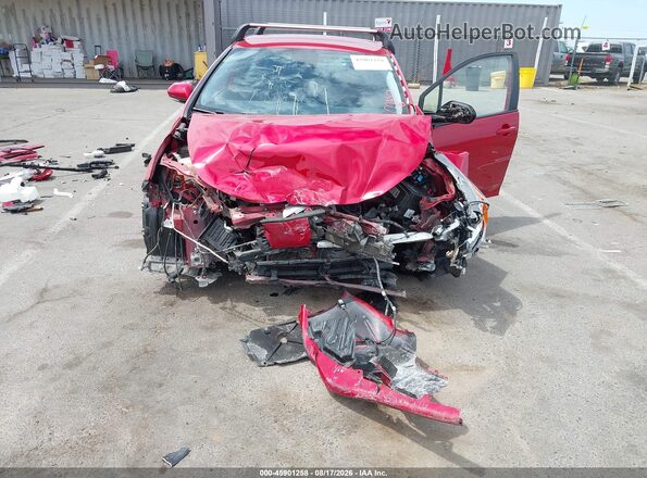 JTDKARFUXL3117592 2020 TOYOTA PRIUS Red Vista frontal