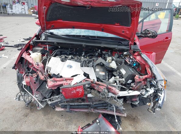 JTDKARFUXL3117592 2020 TOYOTA PRIUS Red Vista trasera