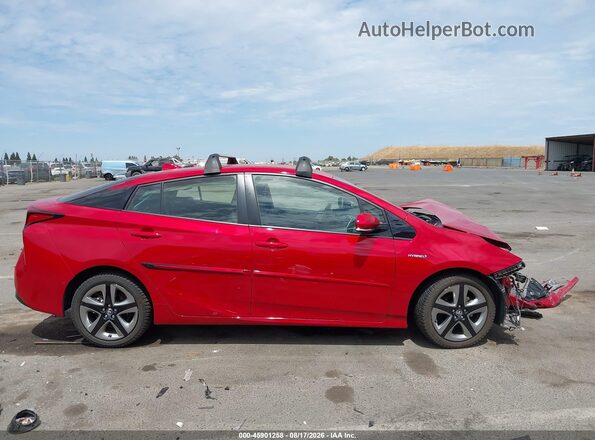 JTDKARFUXL3117592 2020 TOYOTA PRIUS Red 