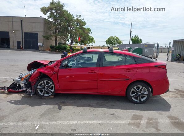 JTDKARFUXL3117592 2020 TOYOTA PRIUS Red 
