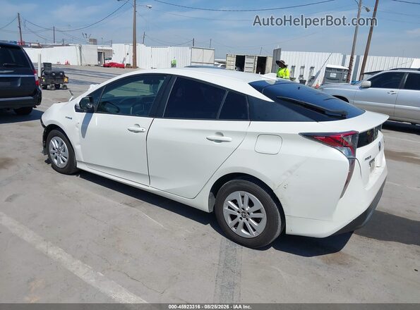 JTDKBRFU7G3512557 2016 TOYOTA PRIUS Белый Задняя левая четверть