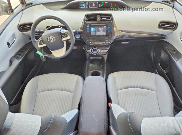 JTDKBRFUXH3045202 2017 TOYOTA PRIUS White Vista del salpicadero