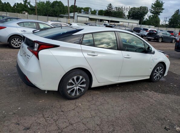 JTDL9MFU0M3029328 2021 TOYOTA PRIUS White Trasero derecho
