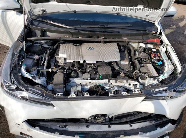 JTDL9MFU0M3029328 2021 TOYOTA PRIUS White Vista interior trasera