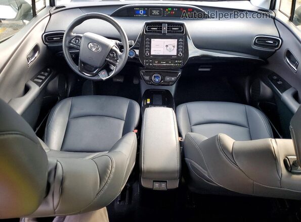 JTDL9MFU0M3029328 2021 TOYOTA PRIUS White Vista del salpicadero