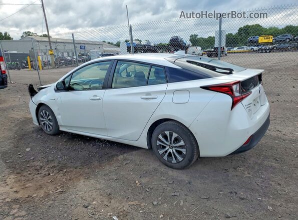 JTDL9MFU0M3029328 2021 TOYOTA PRIUS White Trasero izquierdo