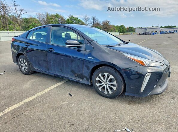 JTDL9MFU1M3027281 2021 TOYOTA PRIUS Black Front right