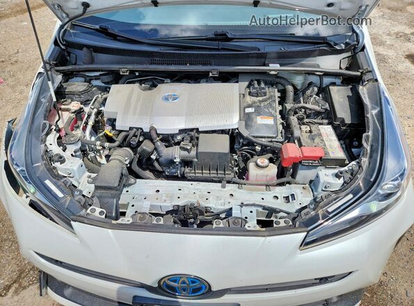 JTDL9MFU1M3028849 2021 TOYOTA PRIUS White Vista interior trasera