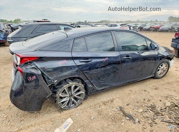 JTDL9MFU2M3026818 2021 TOYOTA PRIUS Black უკანა მარჯვენა