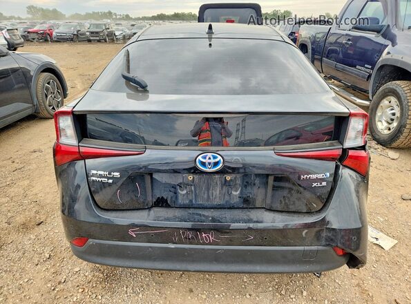 JTDL9MFU2M3026818 2021 TOYOTA PRIUS Black უკანა ხედი