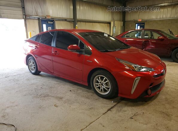 JTDL9MFU3N3033732 2022 TOYOTA PRIUS Red Առջևի աջ
