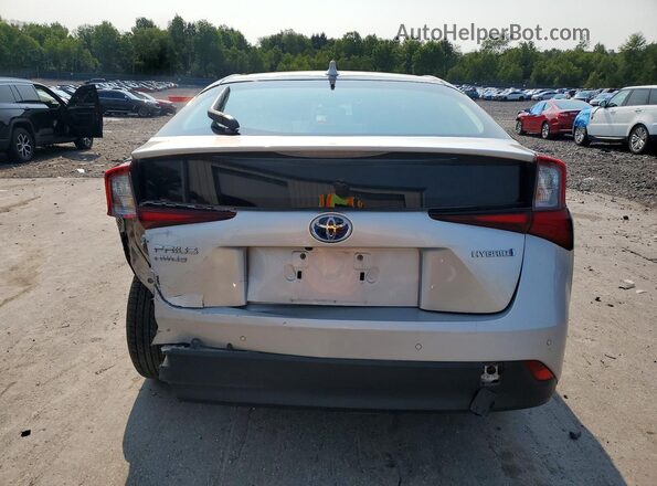 JTDL9MFU3N3041331 2022 TOYOTA PRIUS Silver Հետևի տեսք