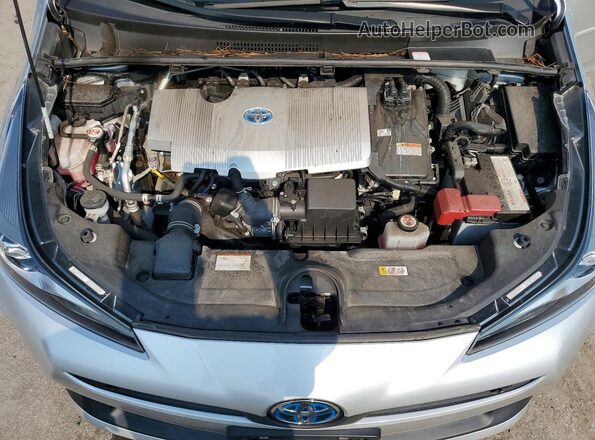 JTDL9MFU3N3041331 2022 TOYOTA PRIUS Silver Սալոնի հետևի տեսք