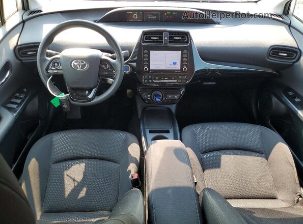 JTDL9MFU3N3041331 2022 TOYOTA PRIUS Silver Առջևի վահանակի տեսք
