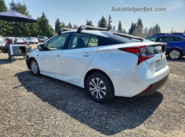 JTDL9MFU9M3023026 2021 TOYOTA PRIUS White უკანა მარცხენა