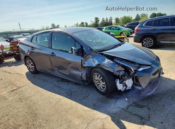 JTDL9MFUXN3034585 2022 TOYOTA PRIUS Gray Front right