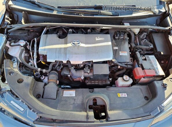JTDL9MFUXN3034585 2022 TOYOTA PRIUS Gray Rear interior view