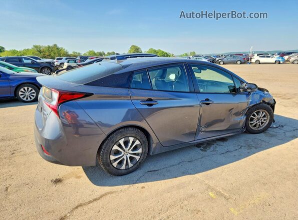 JTDL9MFUXN3034585 2022 TOYOTA PRIUS Gray Rear right