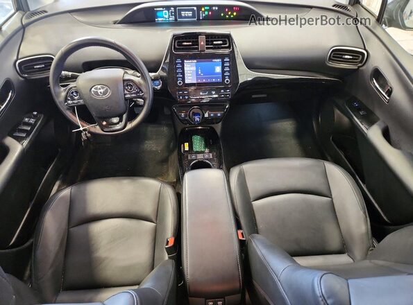 JTDL9RFU0L3014680 2020 TOYOTA PRIUS Угольный Вид панели приборов