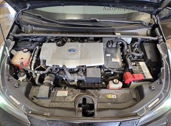JTDL9RFU0L3014680 2020 TOYOTA PRIUS Угольный Вид задней части салона