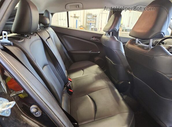 JTDL9RFU0L3014680 2020 TOYOTA PRIUS Угольный Вид задних сидений