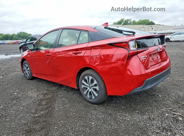 JTDL9RFU4K3006791 2019 TOYOTA PRIUS Red Trasero izquierdo